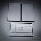 100x60mm Rectangular Plain Plastic Bases