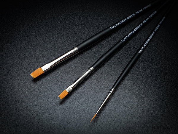 Tamiya Modelling Brush Hf Std Set 3 Brushes 87067 - Hobby Heaven