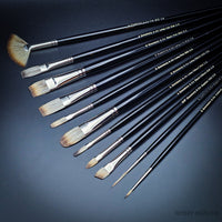 Rosemary & Co Set 170 Masters Choice For Oils 11 brushes
