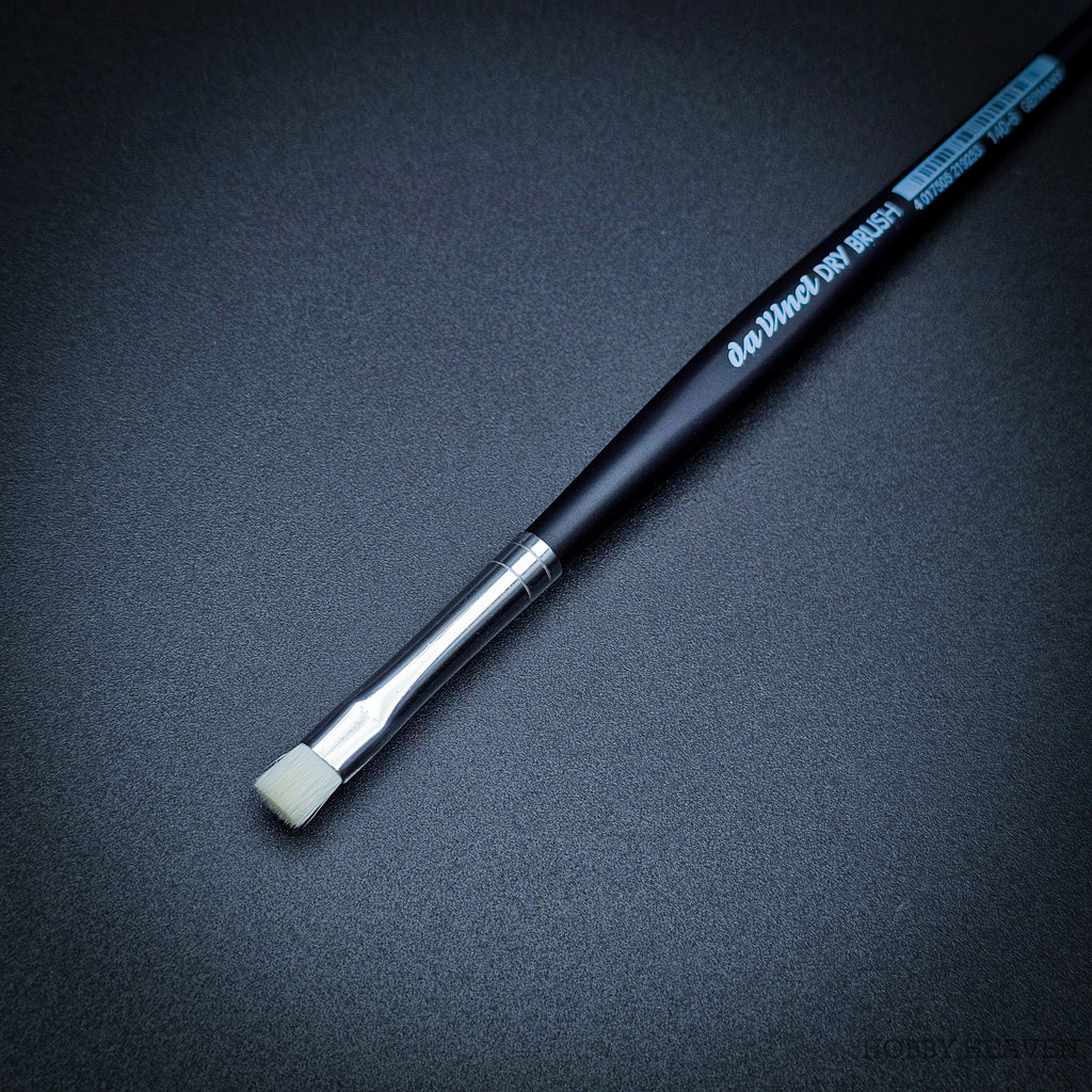 Da Vinci Dry Brush Set — Synthetic Domed
