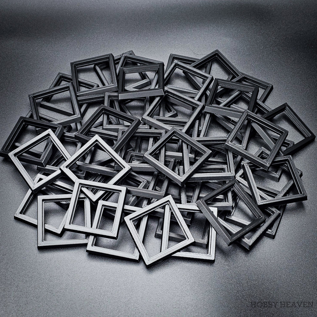 40 to 50mm Square Bases Converters 3d Print