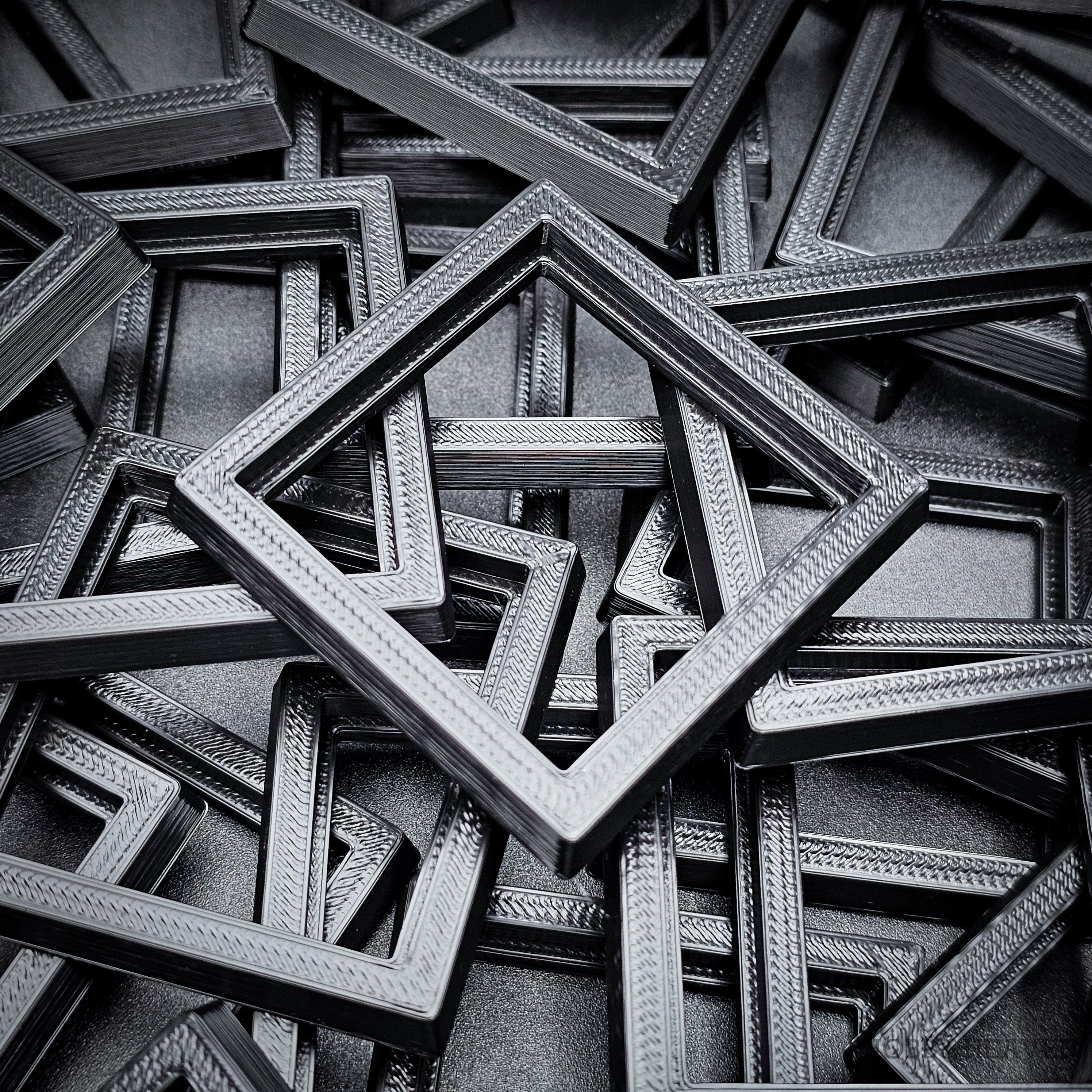 40 to 50mm Square Bases Converters 3d Print