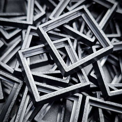 25–30mm Square Base Adapters | Injection Moulded | No Rebasing Required | Fits Popular Fantasy Miniatures