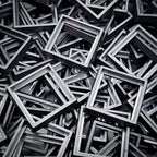 25–30mm Square Base Adapters | Injection Moulded | No Rebasing Required | Fits Popular Fantasy Miniatures