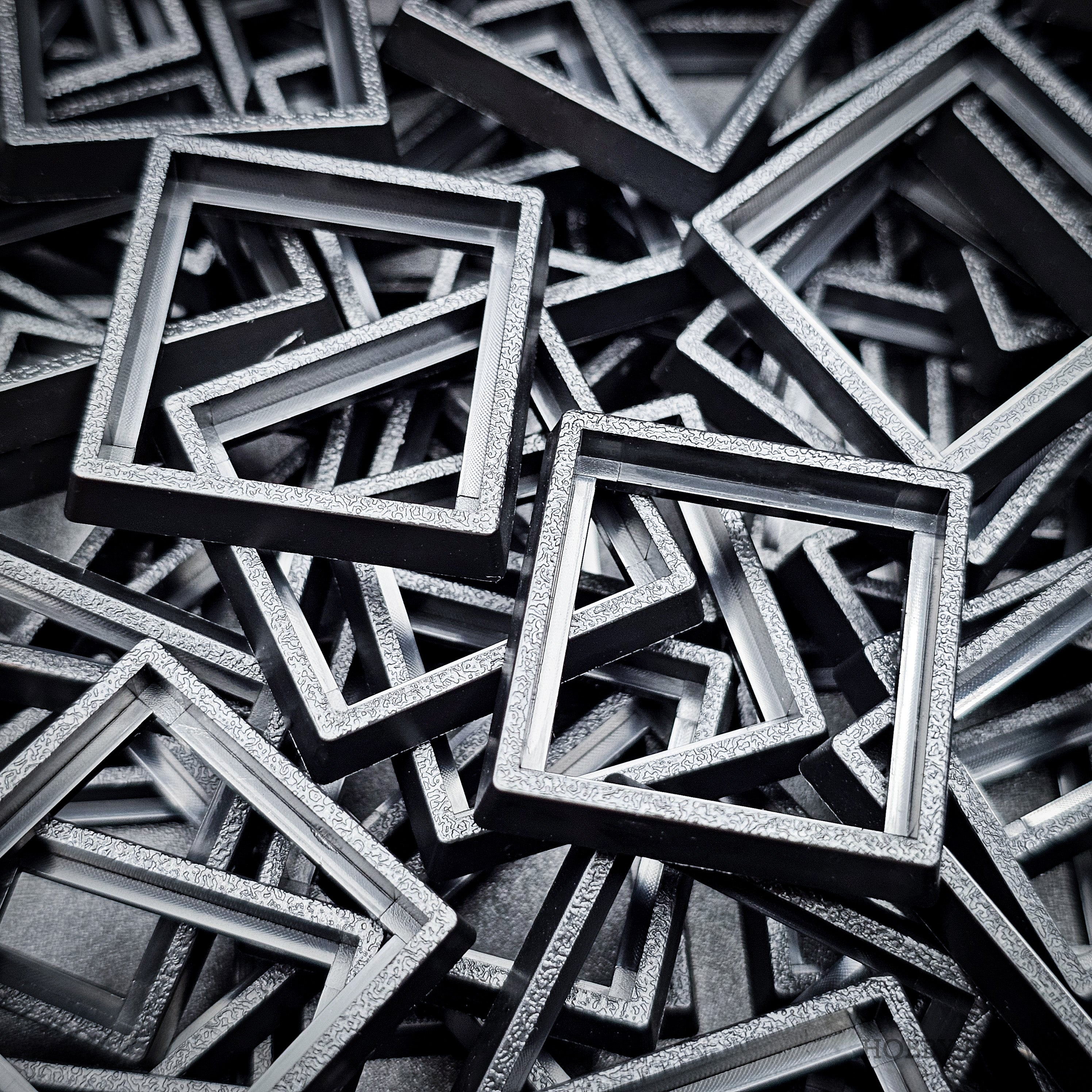 25–30mm Square Base Adapters | Injection Moulded | No Rebasing Required | Fits Popular Fantasy Miniatures
