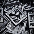 25–30mm Square Base Adapters | Injection Moulded | No Rebasing Required | Fits Popular Fantasy Miniatures