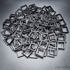 25–30mm Square Base Adapters | Injection Moulded | No Rebasing Required | Fits Popular Fantasy Miniatures