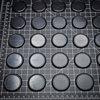 40mm Wide Lip Round Plastic Bases