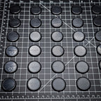 30mm Wide Lip Round Plastic Bases