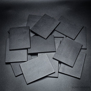 100x75mm Rectangle Plain Plastic Bases 3d Print