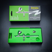Iwata NEO CN Airbrush 0.35mm Dual Action Gravity Feed for Models & Art
