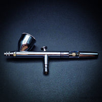 Iwata Eclipse HP-CS Dual-Action Airbrush 0.35mm Nozzle with Gravity Cup – Professional Spray Tool
