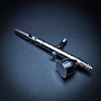 Iwata Eclipse HP-CS Dual-Action Airbrush 0.35mm Nozzle with Gravity Cup – Professional Spray Tool
