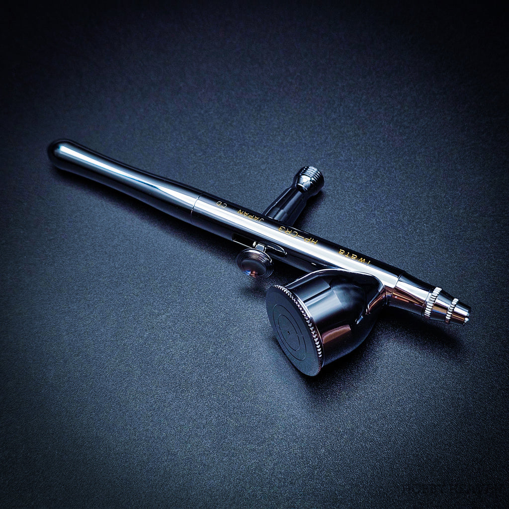 Iwata Revolution CR3 Dual-Action Gravity Feed Airbrush 0.3mm Nozzle – 7ml Cup