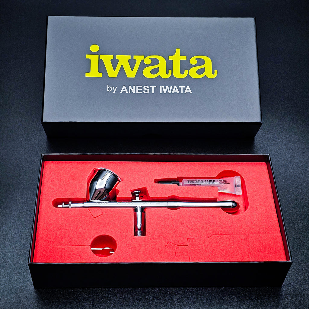 Iwata Revolution CR3 Dual-Action Gravity Feed Airbrush 0.3mm Nozzle – 7ml Cup