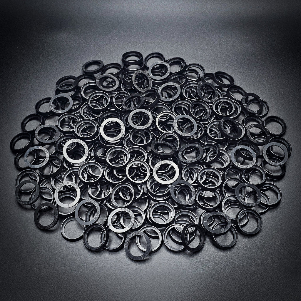 25mm to 28mm Round Base Converters ABS Plastic