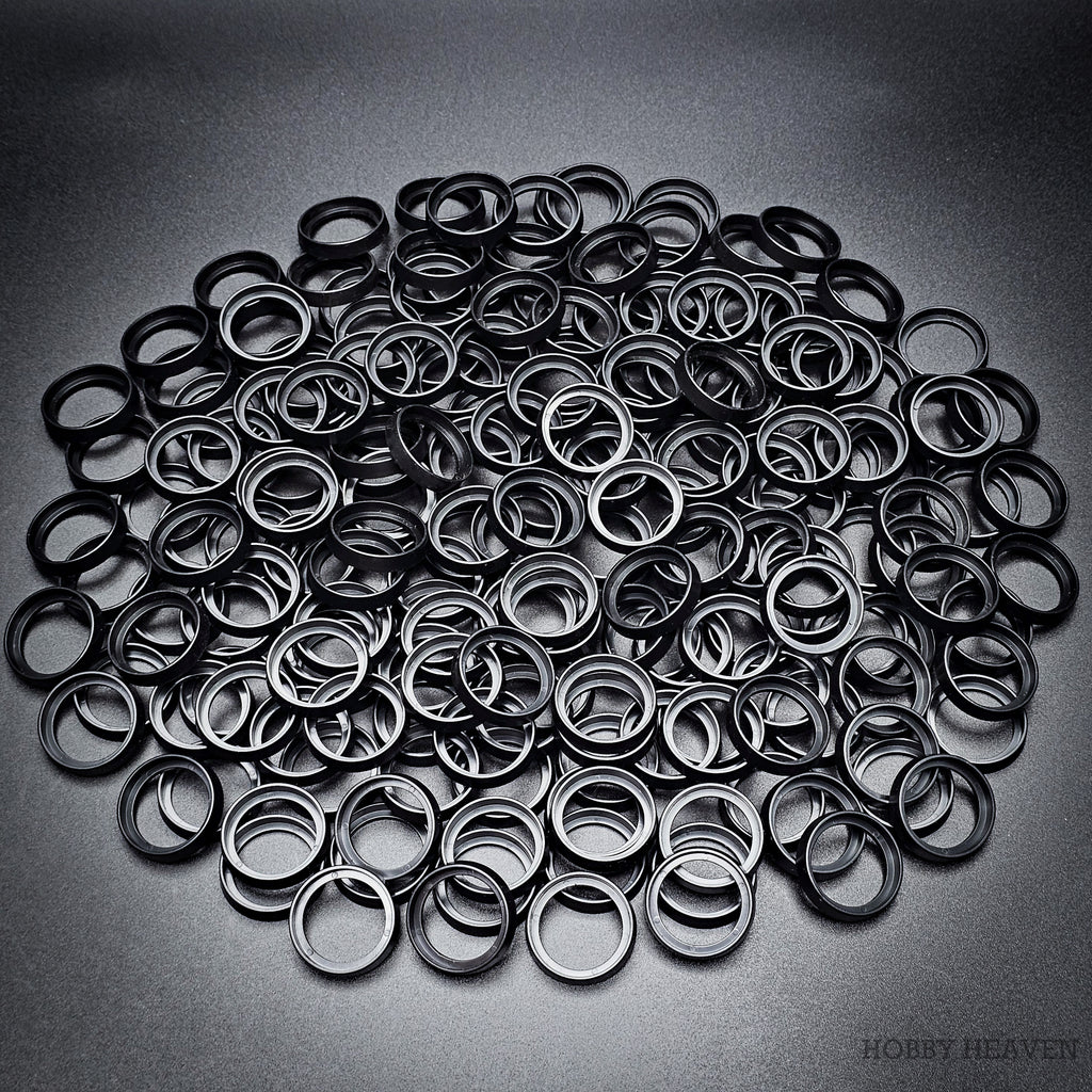 25mm to 28mm Round Base Converters ABS Plastic