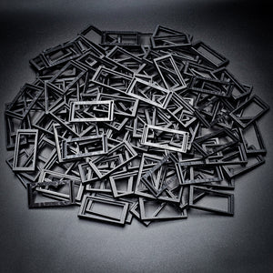 50x24mm to 60x30mm Rectangle Bases Converters ABS Plastic