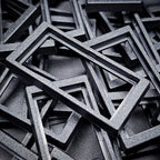 50x24mm to 60x30mm Rectangle Bases Converters ABS Plastic