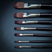 Winsor & Newton Galeria Brush Series – Synthetic Acrylic & Oil Painting Brushes
