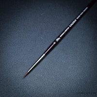 Winsor & Newton Galeria Short Handle Brush Set – 4-Pack (One Stroke 12mm, Round 6, Round 3, Round 0)
