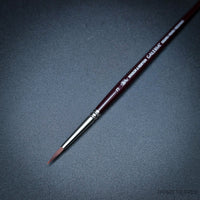 Winsor & Newton Galeria Short Handle Brush Set – 4-Pack (One Stroke 12mm, Round 6, Round 3, Round 0)
