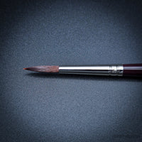 Winsor & Newton Galeria Short Handle Brush Set – 4-Pack (One Stroke 12mm, Round 6, Round 3, Round 0)