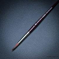 Winsor & Newton Galeria Short Handle Brush Set – 4-Pack (One Stroke 12mm, Round 6, Round 3, Round 0)