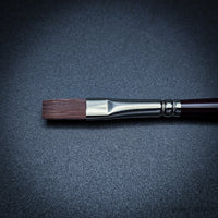 Winsor & Newton Galeria Short Handle Brush Set – 5-Pack (One Stroke 6mm, One Stroke 3mm, Round 6, Round 2, Round 0)
