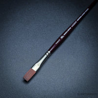 Winsor & Newton Galeria Short Handle Brush Set – 5-Pack (One Stroke 6mm, One Stroke 3mm, Round 6, Round 2, Round 0)
