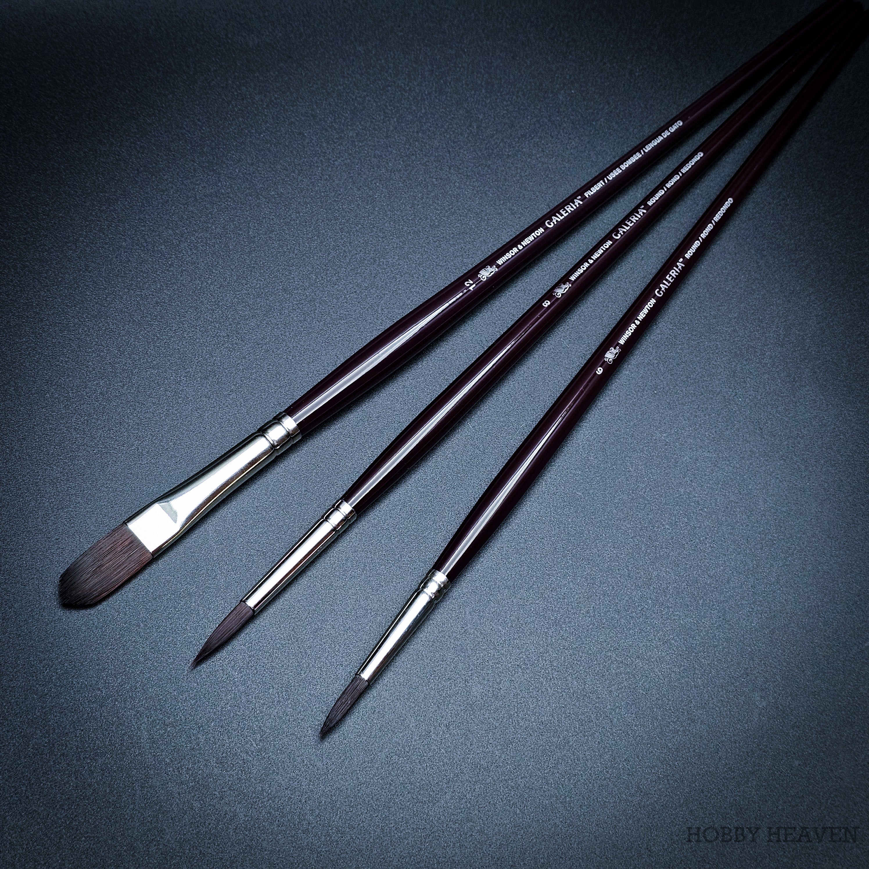 Winsor & Newton Galeria Set — Synthetic Filbert