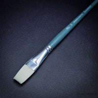 Winsor & Newton Foundation Acrylic Brush Set – 6-Pack (Round 3 & 6, Filbert 3 & 6, Flat 10 & 14)
