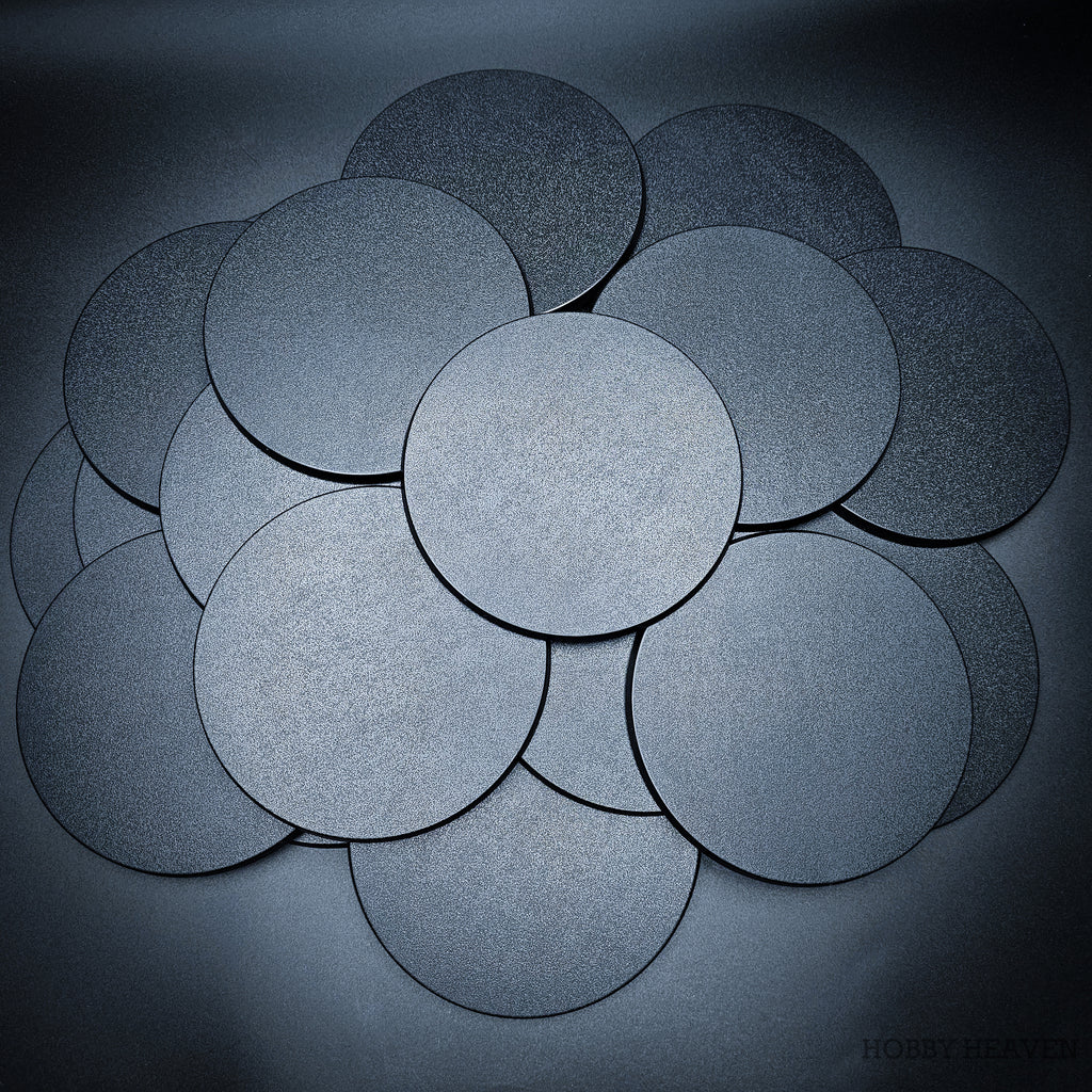 130mm Round Plain Plastic Bases