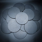 130mm Round Plain Plastic Bases