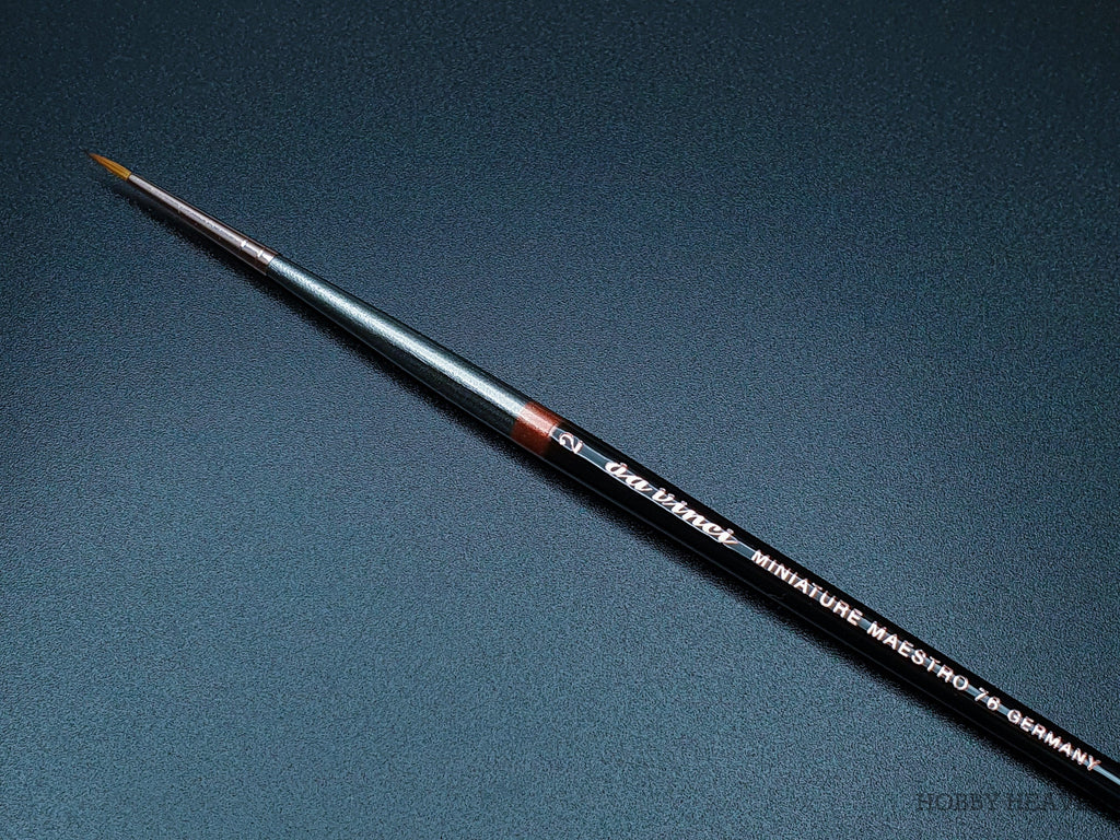 Da Vinci Series 76 Miniature Maestro Kolinsky Redsable Extra Point Brush Range - Hobby Heaven