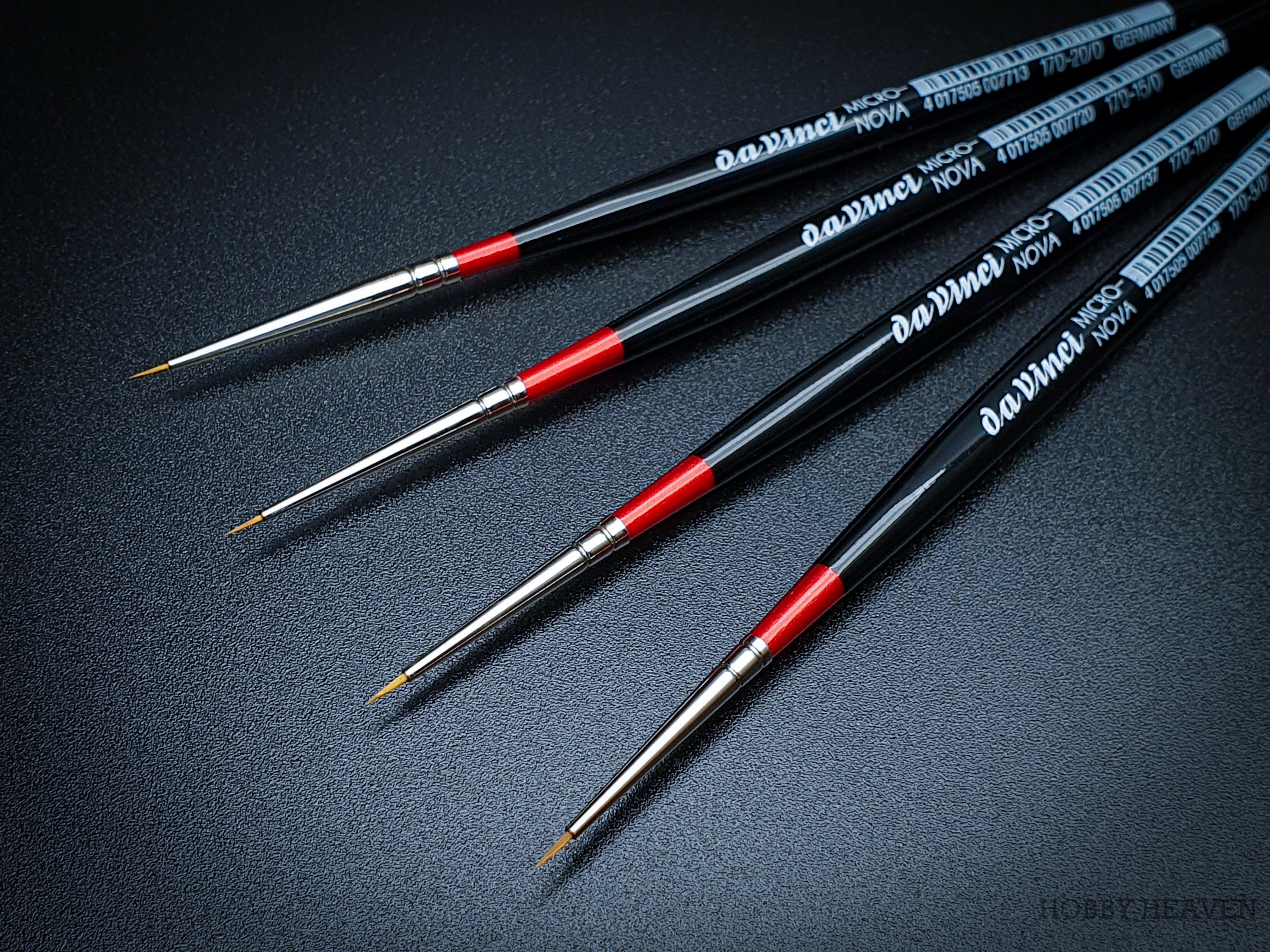 Da Vinci Series 170 Micro Nova Synthetic Brush Range - Hobby Heaven