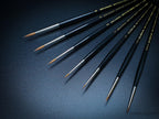 Da Vinci Series 10 Kolinsky Tobolsky Sable Brush Range - Hobby Heaven