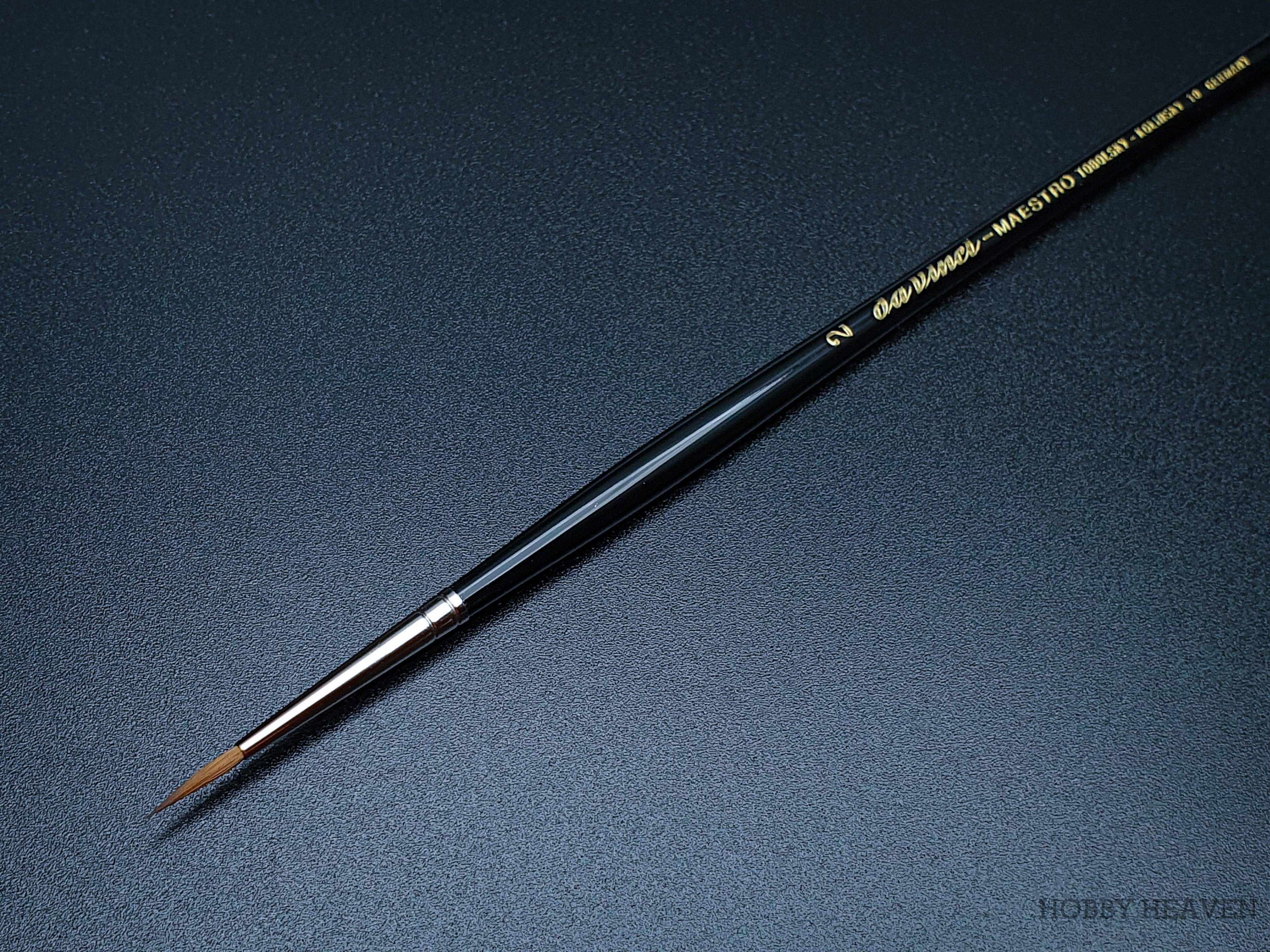 Da Vinci Series 10 Kolinsky Tobolsky Sable Brush Range - Hobby Heaven