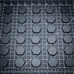 30mm Hexagonal Plain Plastic Bases - Hobby Heaven