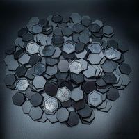 30mm Hexagonal Plain Plastic Bases - Hobby Heaven
