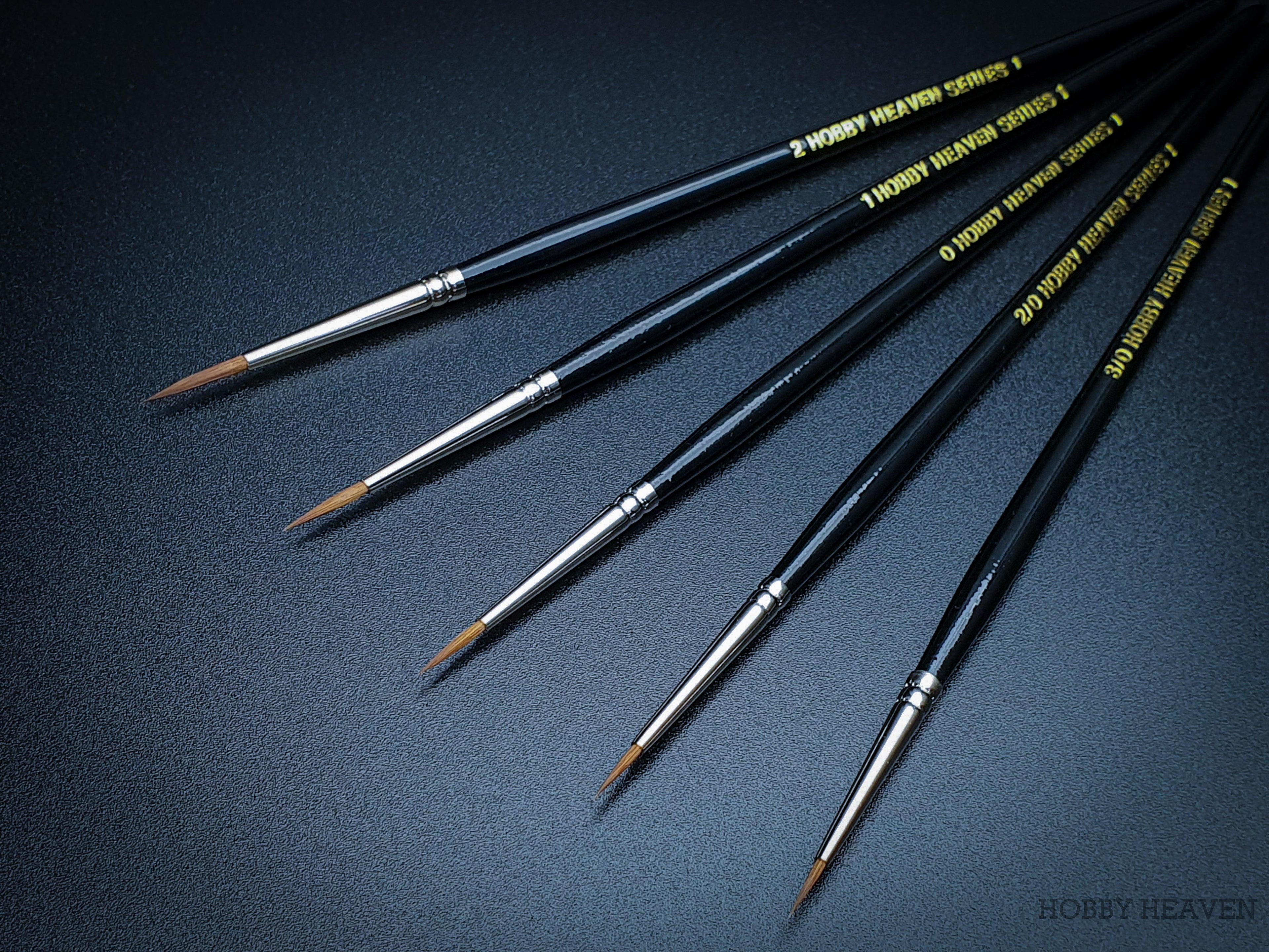 Hobby Heaven Kolinsky Sable Series 1 Brushes - Hobby Heaven