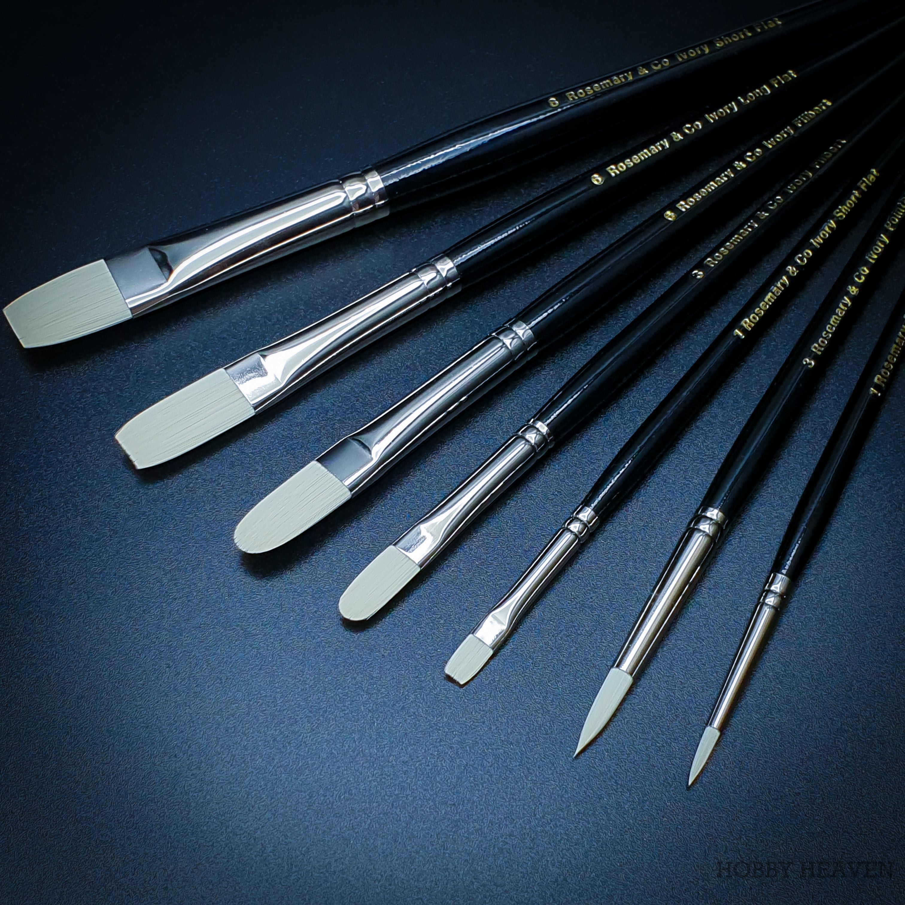 Rosemary & Co Ivory Pochade Set — Synthetic