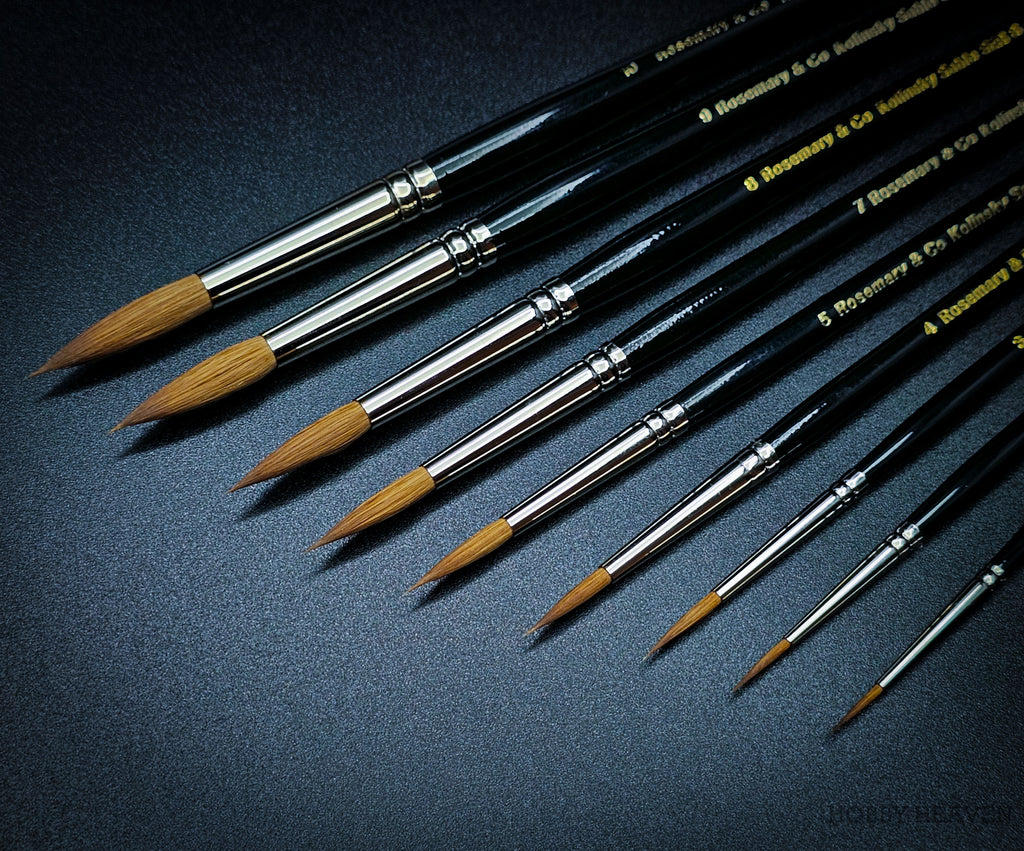 Rosemary & Co Series 8 — Kolinsky Sable Round