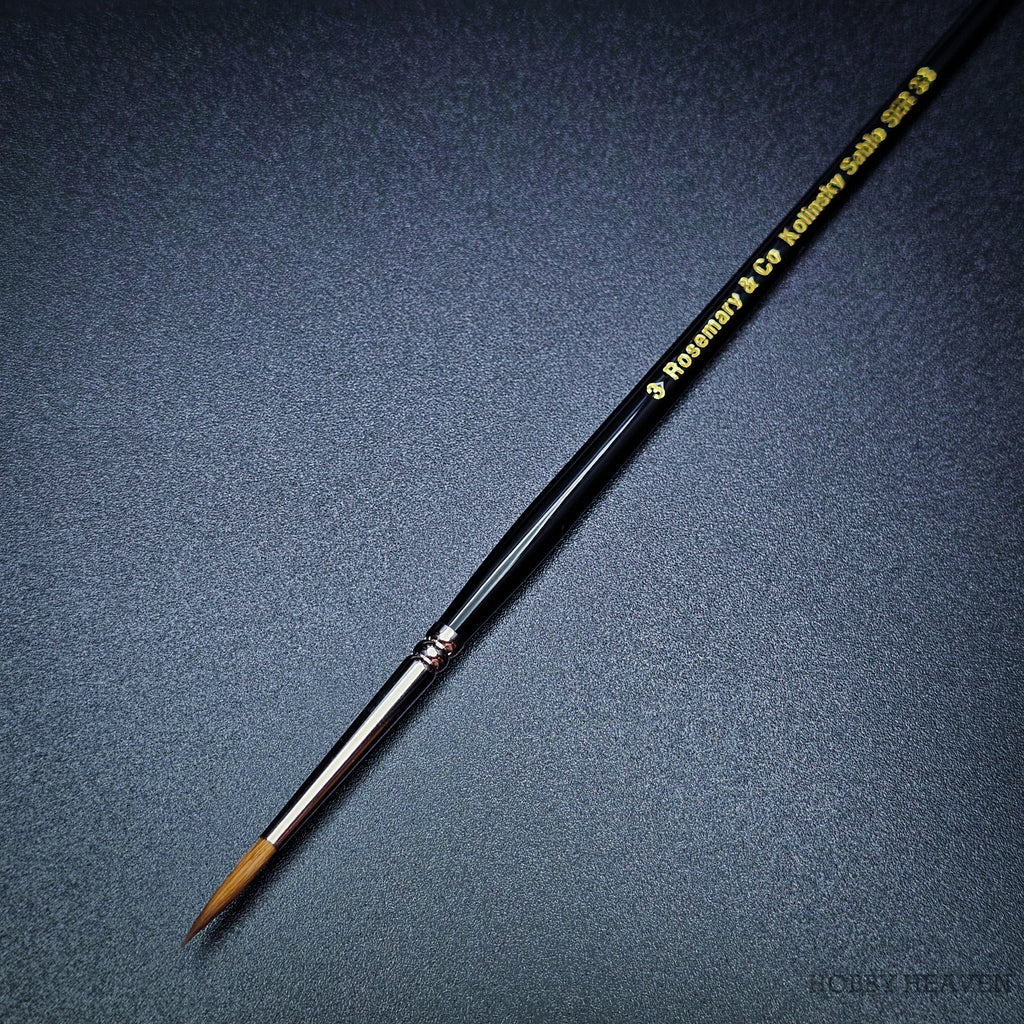 Rosemary & Co Series 33 Set — Kolinsky Sable Round