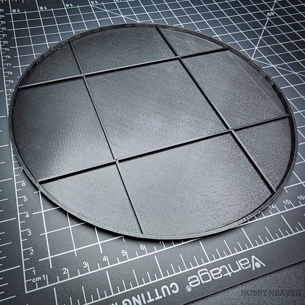 200mm Round Plain 3d Printed Plastic Bases