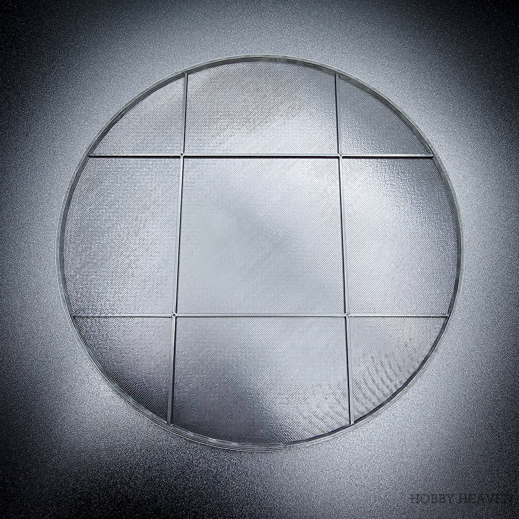 200mm Round Plain 3d Printed Plastic Bases