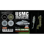AK Interactive Real Colors USMC Helicopter Colors 1970s-2020s Set RCS118