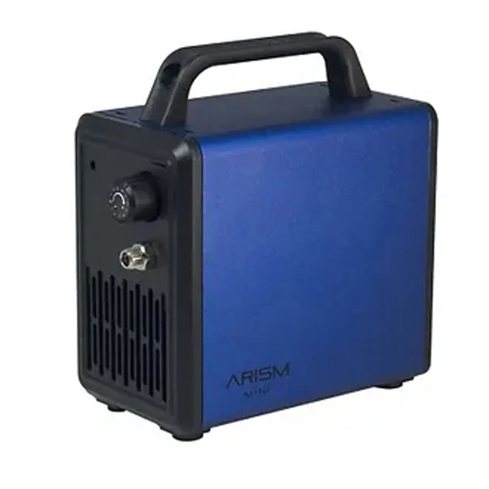Sparmax ARISM Mini Airbrush Compressor (C-AR-MINI-ROYAL) – Royal Blue, 28 psi, 49 dB