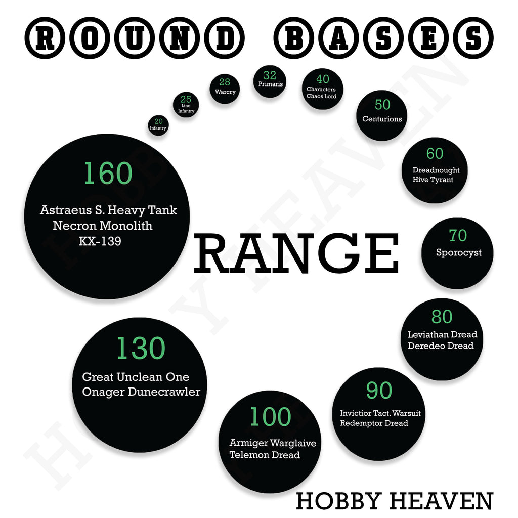 100x60mm Rectangular Plain Plastic Bases