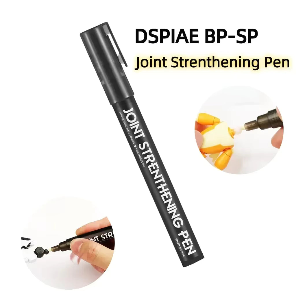 DSPIAE BP-SP Joint Strengthening Pen with close-ups of the tip working on a ball joint